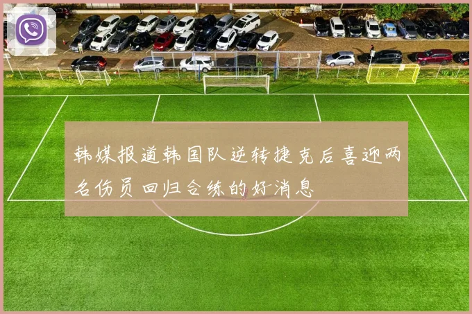 韩媒报道韩国队逆转捷克后喜迎两名伤员回归合练的好消息